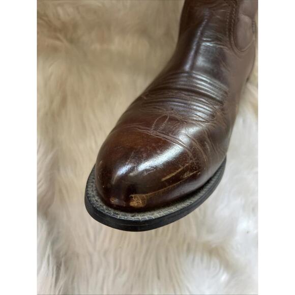 Ariat Sedona Men's Size 10.5 EE Brown Classic Leather Cowboy Western Boots - Picture 9 of 15